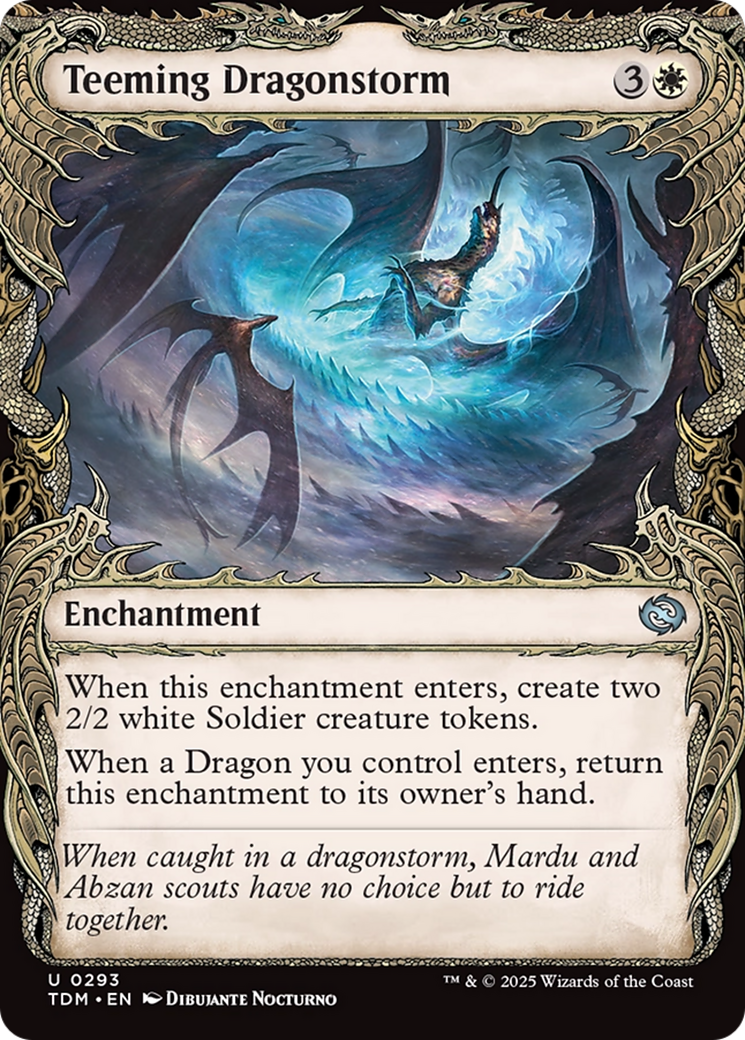 Teeming Dragonstorm (TDM) 293 - WZRD TCG