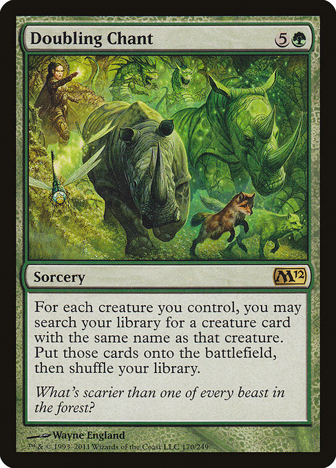 Doubling Chant front