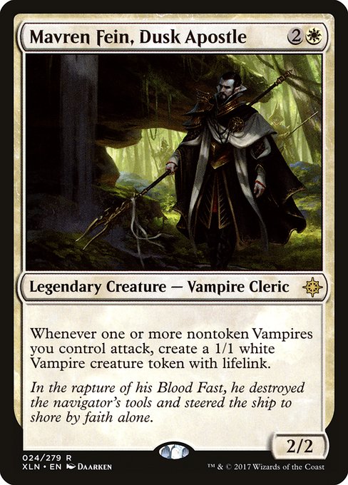 Mavren Fein, Dusk Apostle front