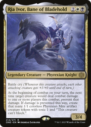 Ria Ivor, Bane of Bladehold (ONE) 214 - WZRD TCG
