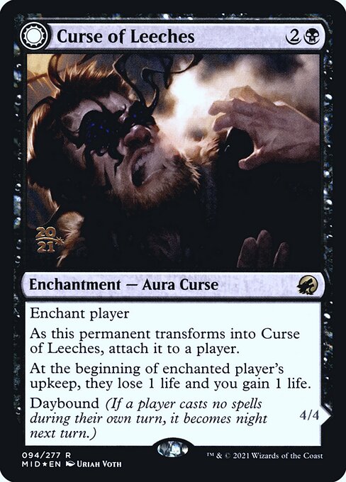 Curse of Leeches // Leeching Lurker front