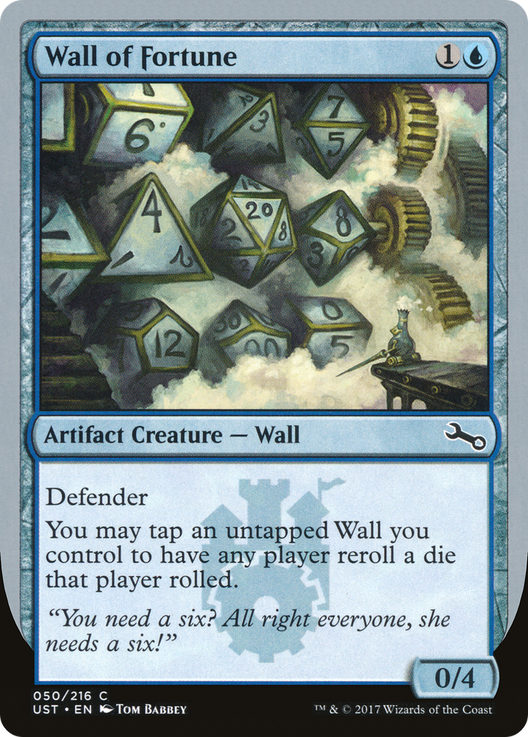 Wall of Fortune (UST) 50