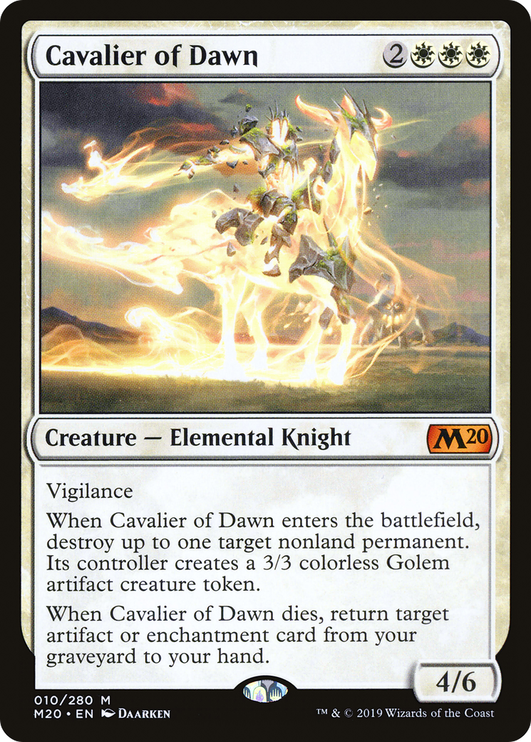 Cavalier of Dawn (M20) 10