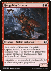 Hobgoblin Captain (AFR) 148 - WZRD TCG