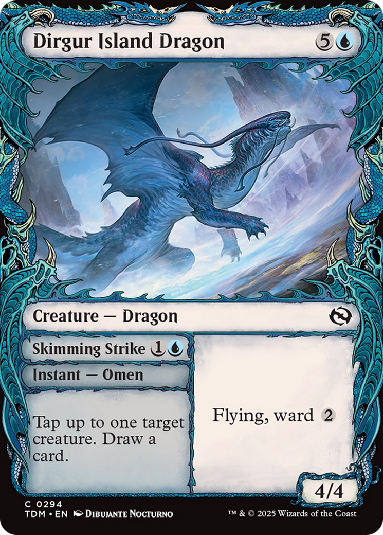 Dirgur Island Dragon (DFC) (TDM) 294 - WZRD TCG