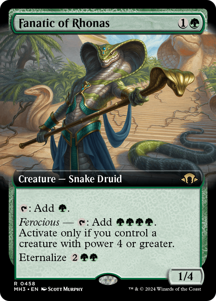 Fanatic of Rhonas (MH3) 458 - WZRD TCG