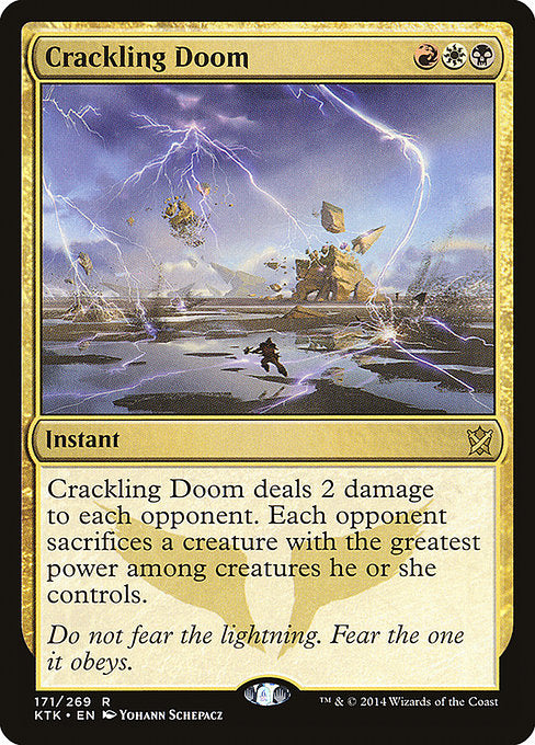 Crackling Doom front