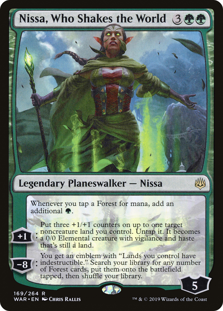 Nissa, Who Shakes the World (WAR) 169