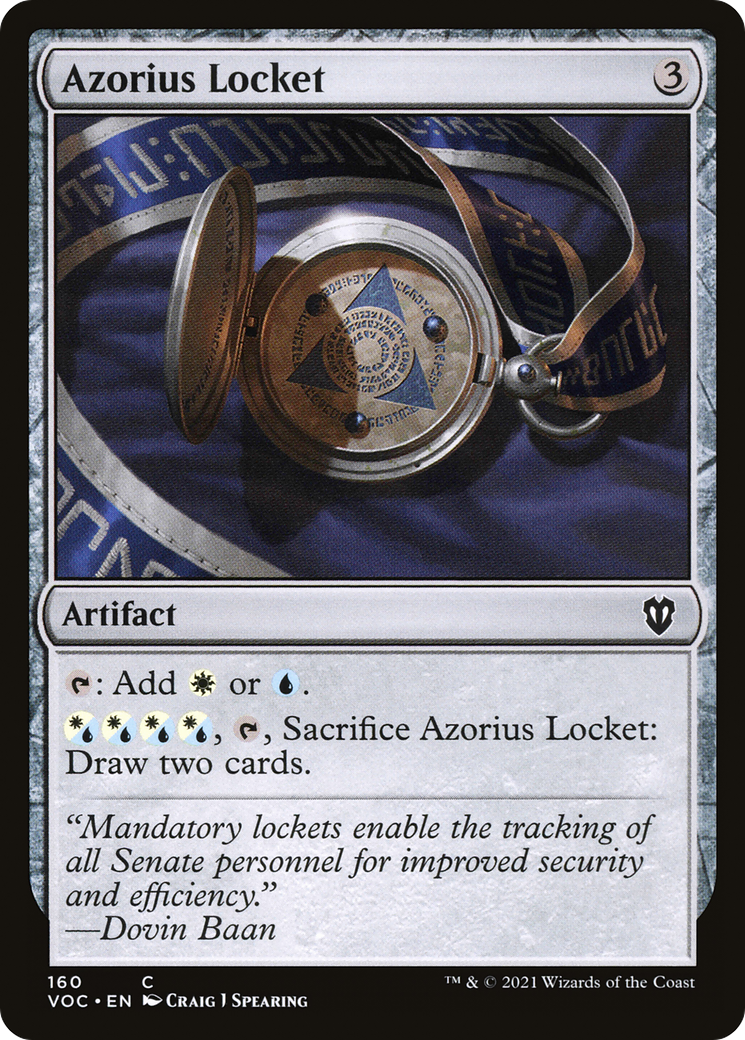 Azorius Locket (VOC) 160 - WZRD TCG