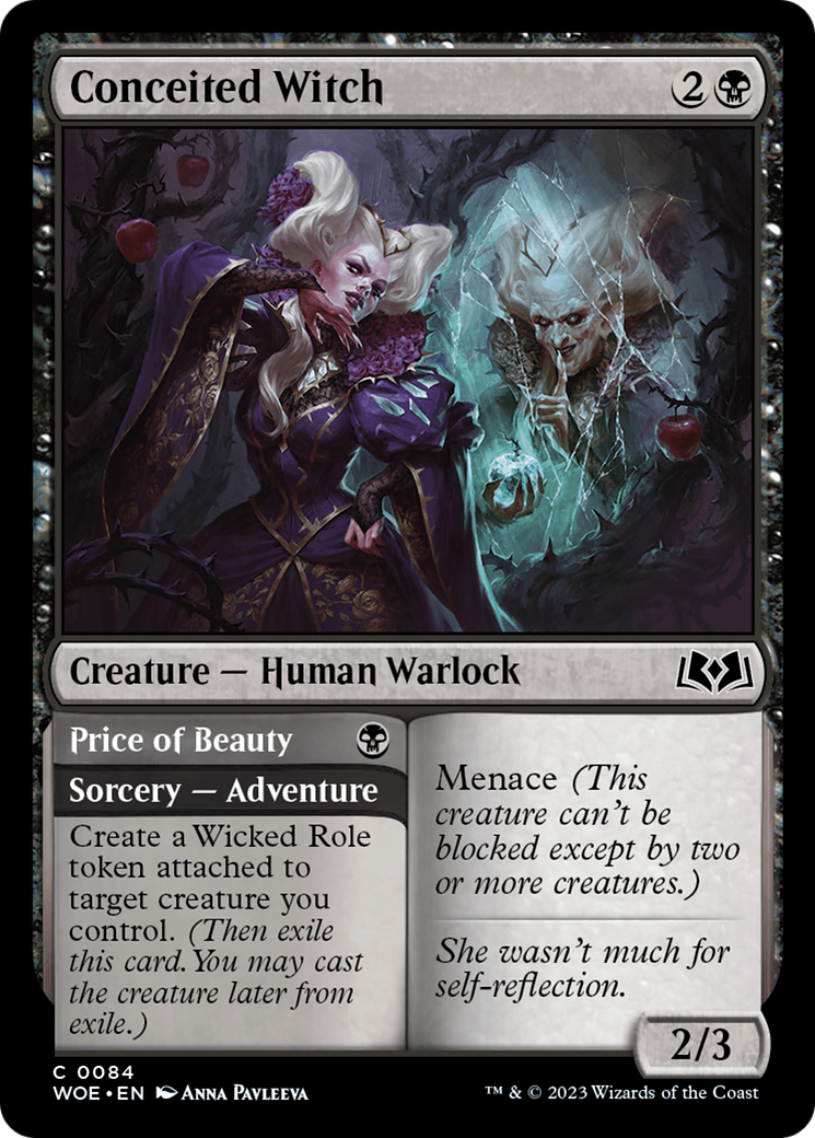 Conceited Witch (DFC) (WOE) 84 - WZRD TCG