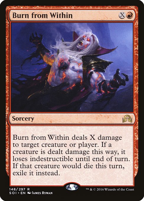 Burn from Within front
