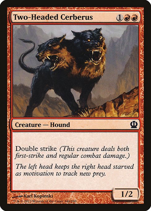 Two-Headed Cerberus front