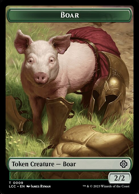 Boar front