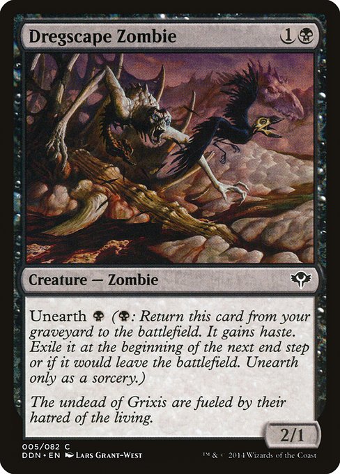 Dregscape Zombie front