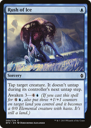 Rush of Ice (BFZ) 84 - WZRD TCG