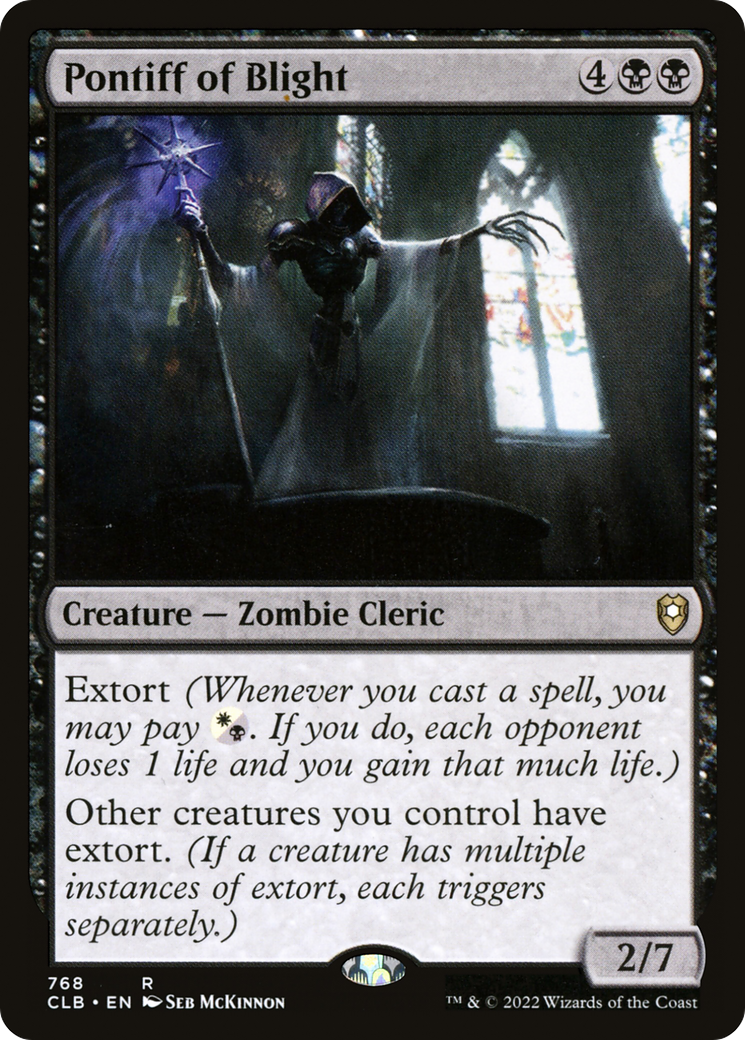 Pontiff of Blight (CLB) 768
