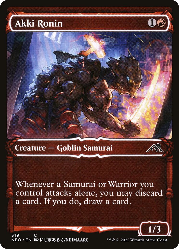 Akki Ronin (NEO) 319 - WZRD TCG