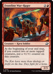 Frontline War-Rager (EOE) 134 - WZRD TCG