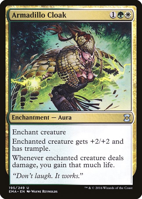 Armadillo Cloak front