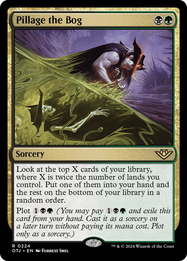 Pillage the Bog (OTJ) 224 - WZRD TCG