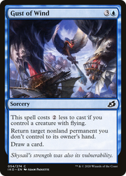 Gust of Wind (IKO) 54 - WZRD TCG