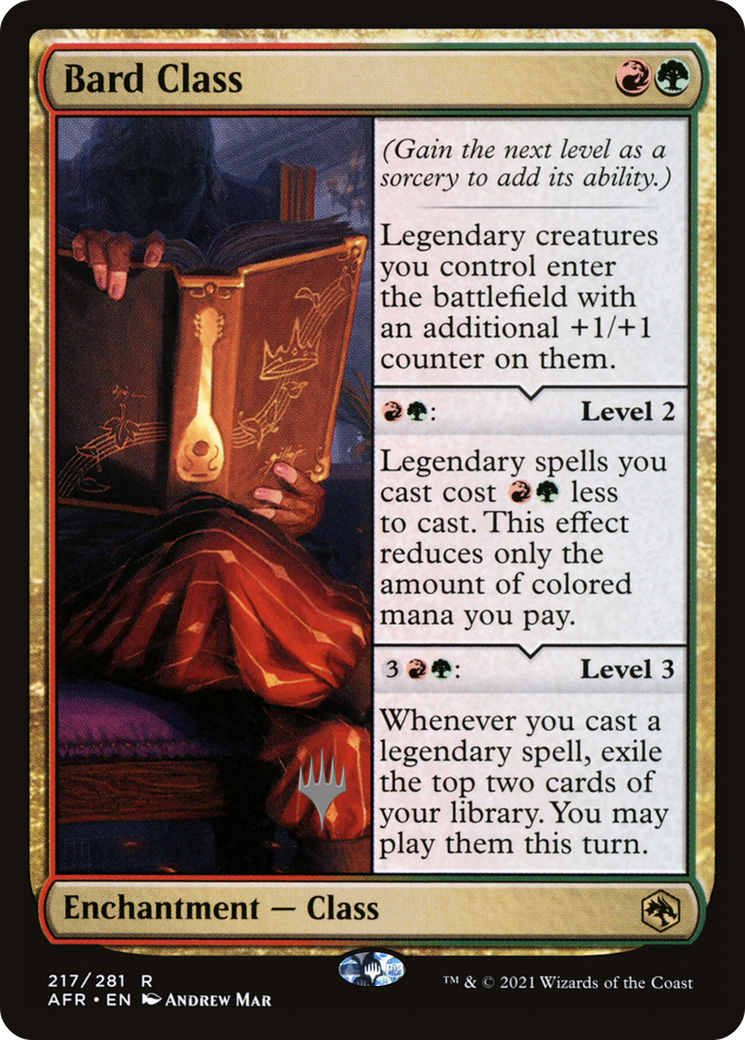 Bard Class (PAFR) 217p