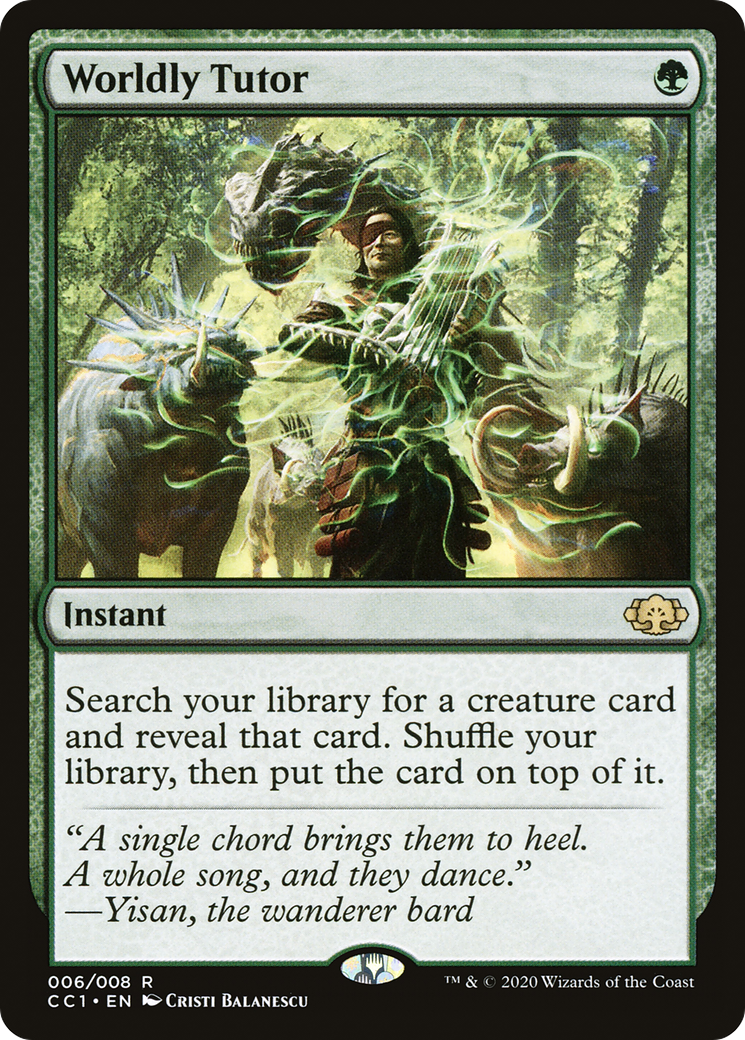 Worldly Tutor (CC1) 6