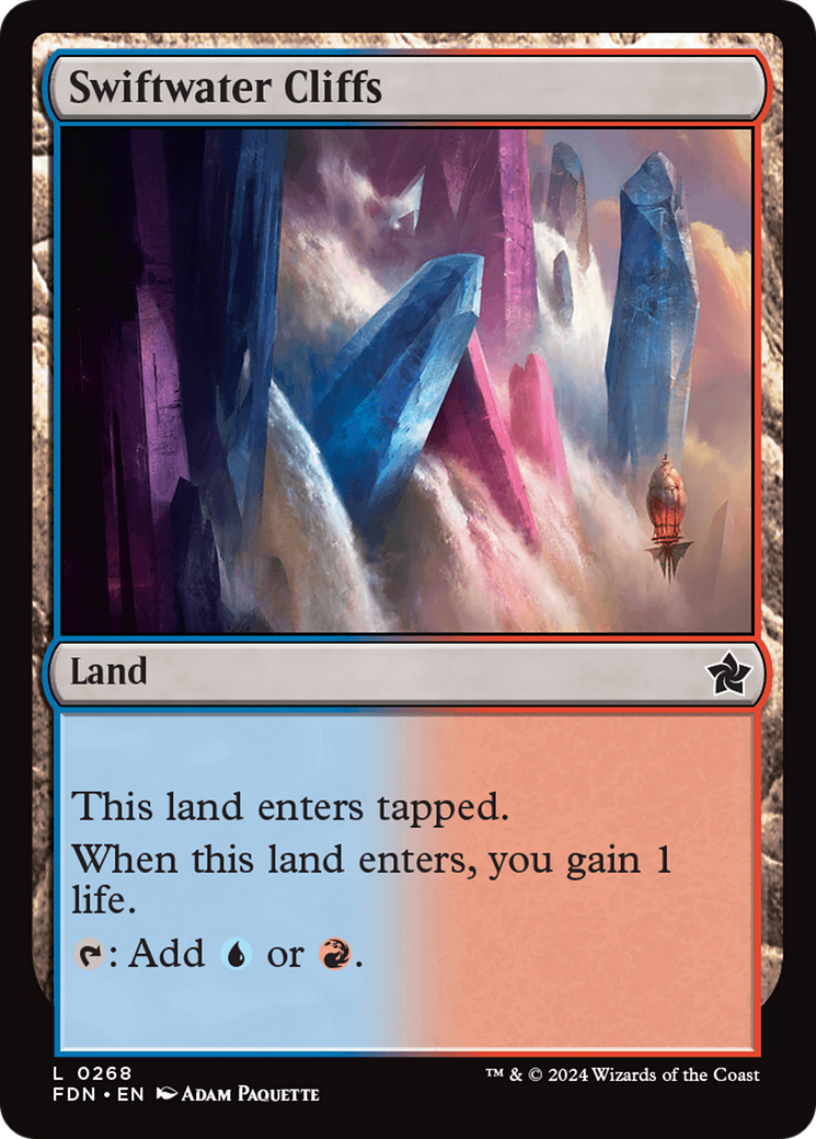 Swiftwater Cliffs (FDN) 268 - WZRD TCG