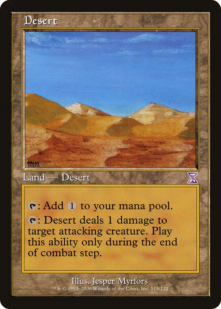 Desert (TSB) 118 - WZRD TCG