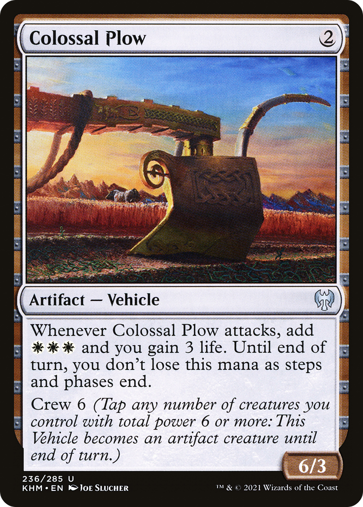 Colossal Plow (KHM) 236 - WZRD TCG