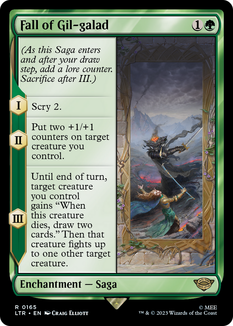 Fall of Gil-galad (LTR) 165 - WZRD TCG