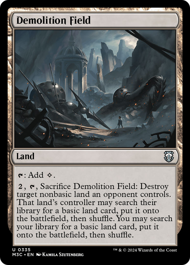 Demolition Field (M3C) 335