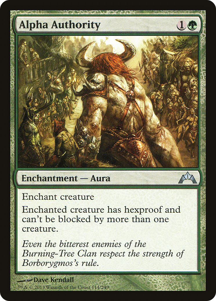 Alpha Authority (GTC) 114 - WZRD TCG