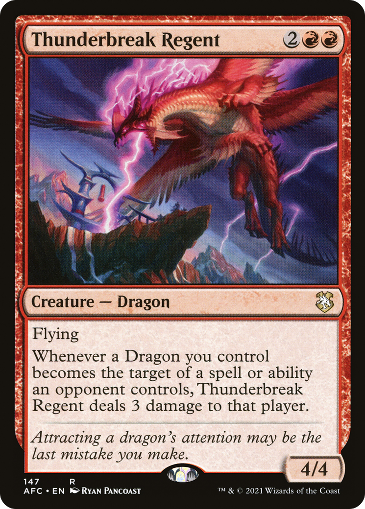 Thunderbreak Regent (AFC) 147 - WZRD TCG