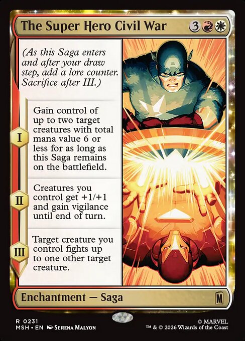 The Super Hero Civil War