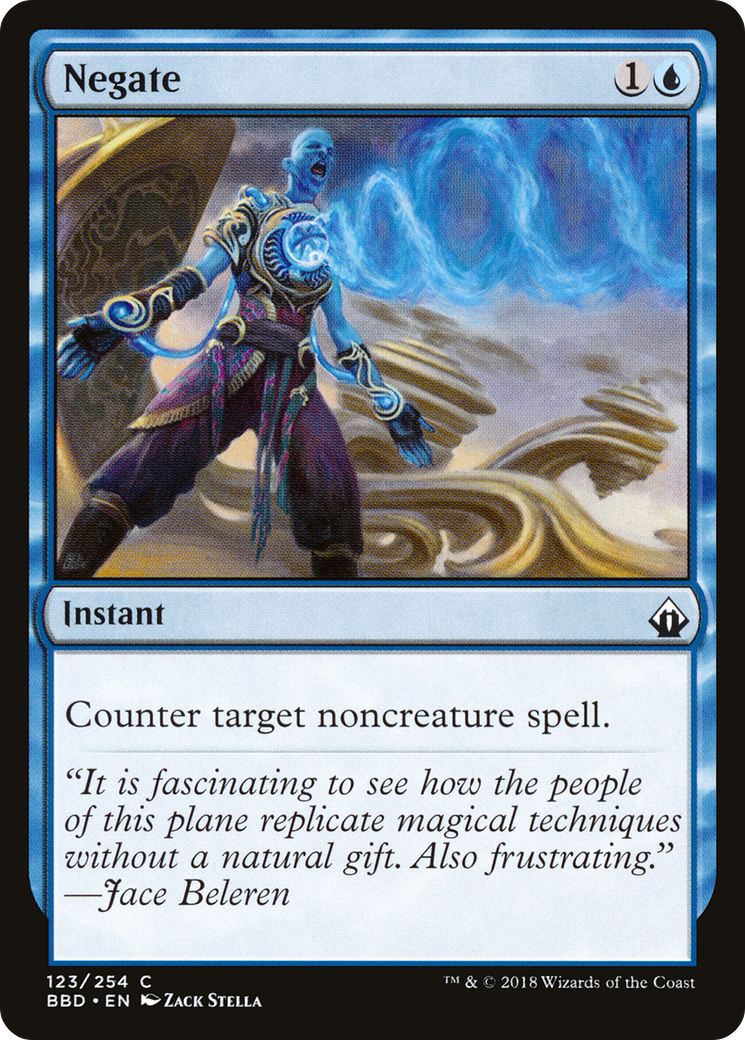 Negate (BBD) 123 - WZRD TCG
