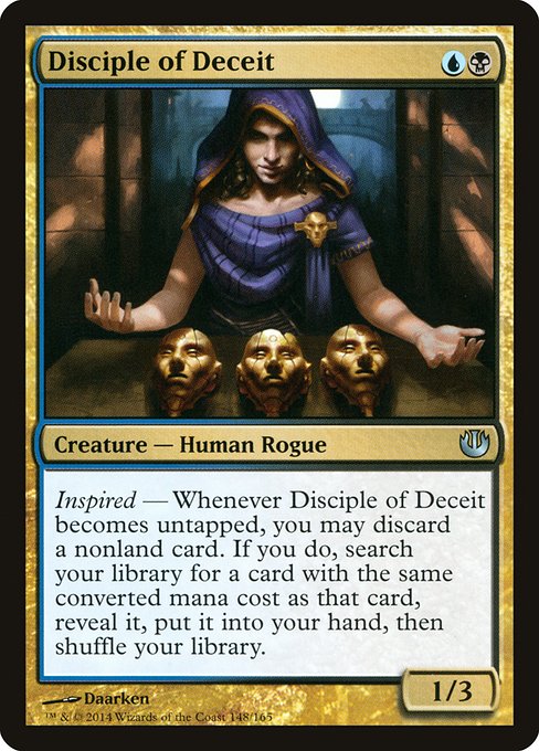 Disciple of Deceit front