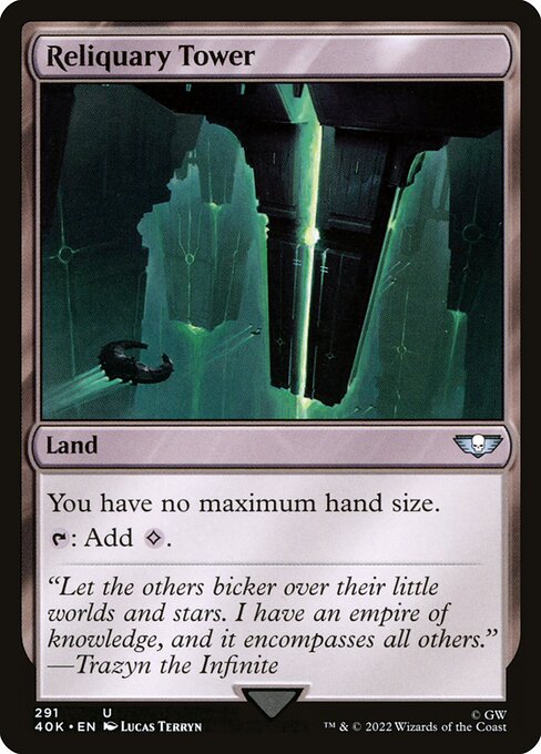 Reliquary Tower front