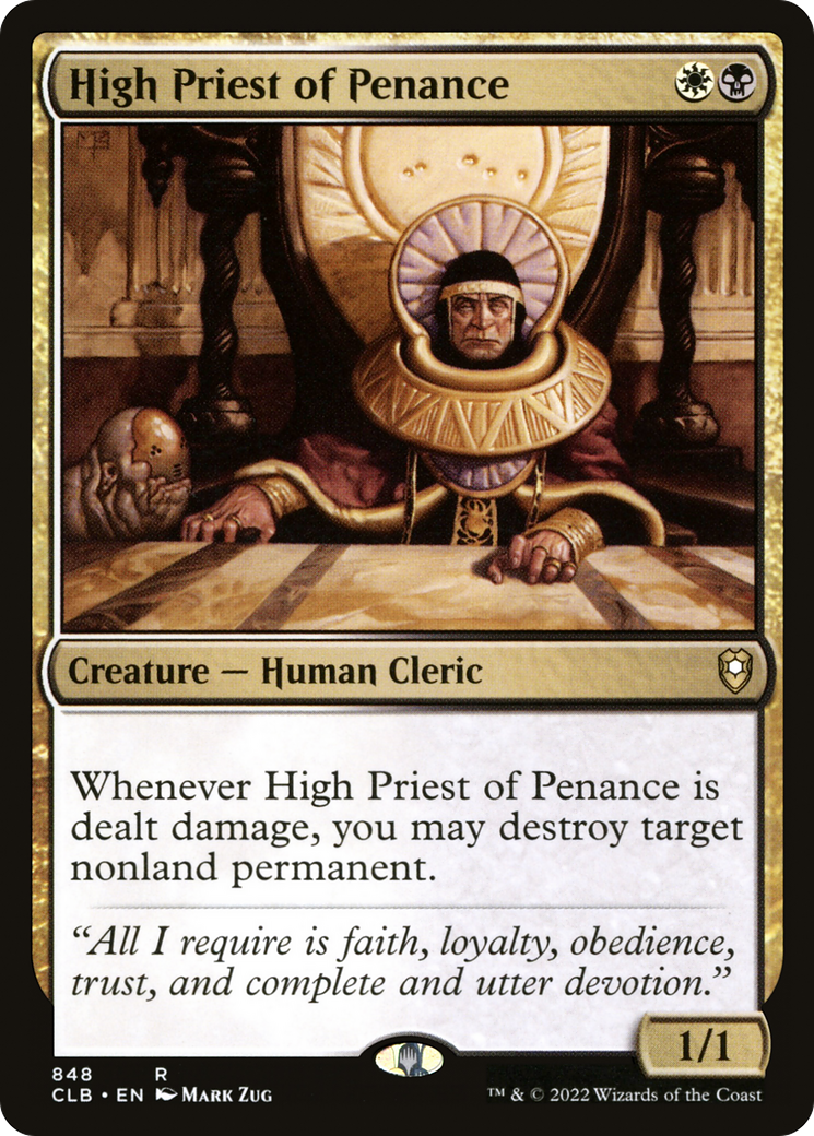 High Priest of Penance (CLB) 848