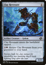 Clay Revenant (BRO) 118 - WZRD TCG