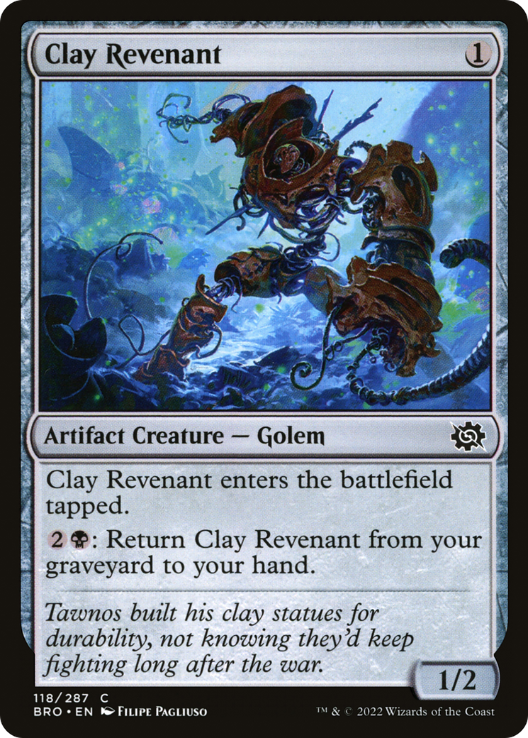 Clay Revenant (BRO) 118 - WZRD TCG
