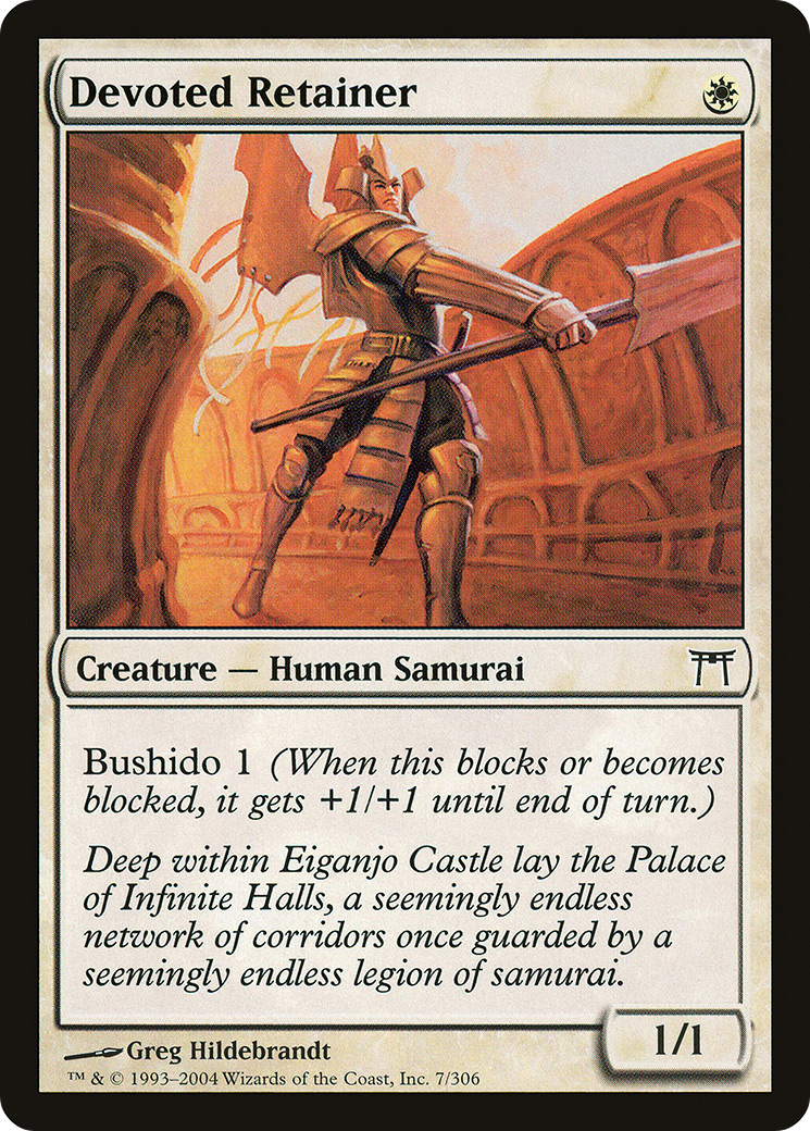 Devoted Retainer (CHK) 7 - WZRD TCG