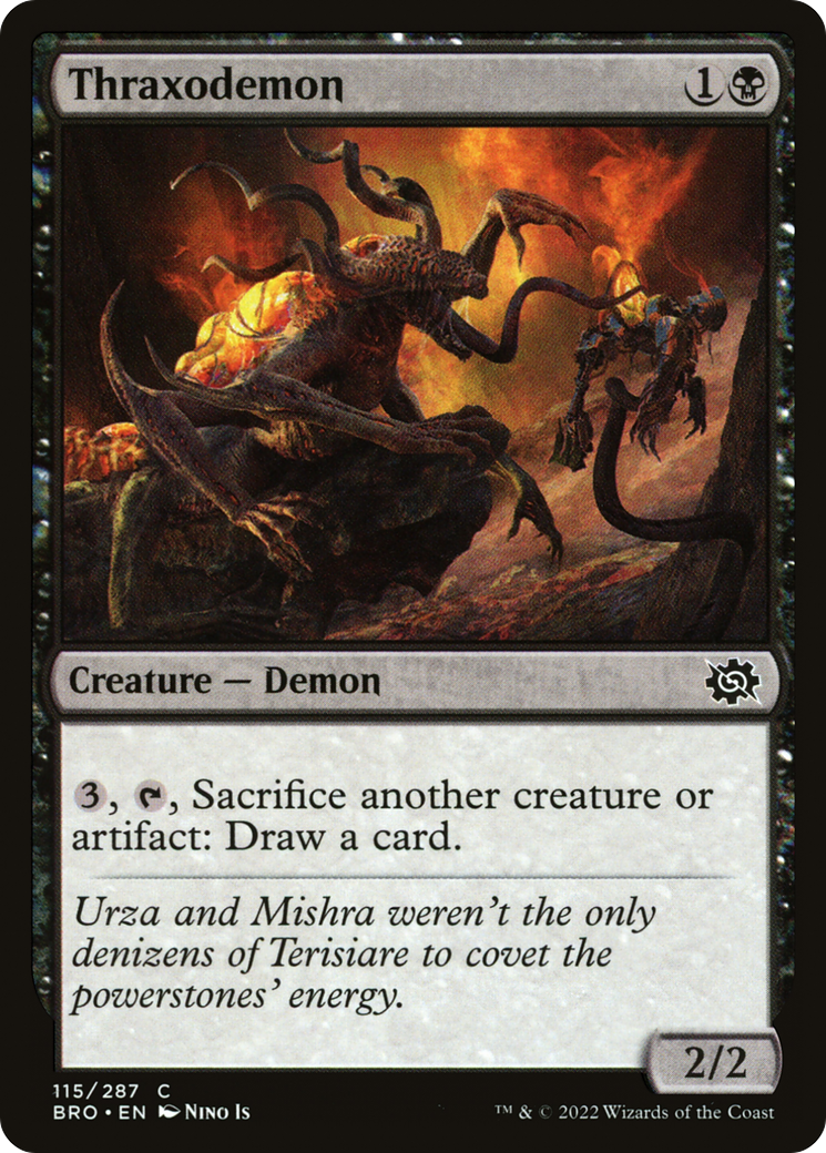 Thraxodemon (BRO) 115 - WZRD TCG