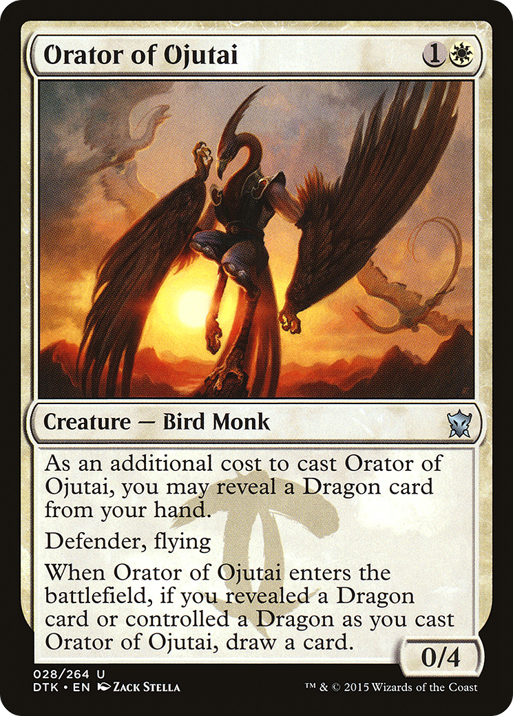 Orator of Ojutai (DTK) 28 - WZRD TCG