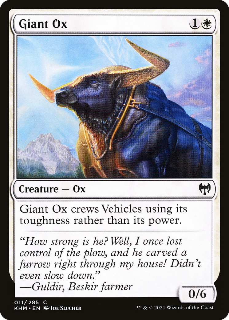 Giant Ox (KHM) 11 - WZRD TCG
