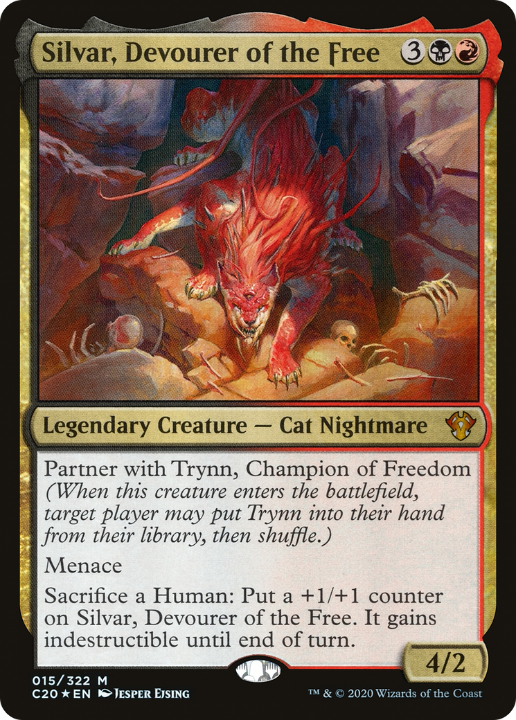 Silvar, Devourer of the Free (C20) 15