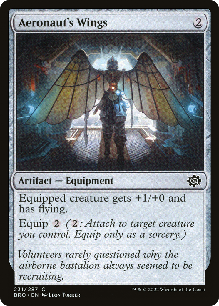 Aeronaut's Wings (BRO) 231 - WZRD TCG