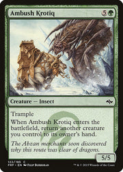 Ambush Krotiq front