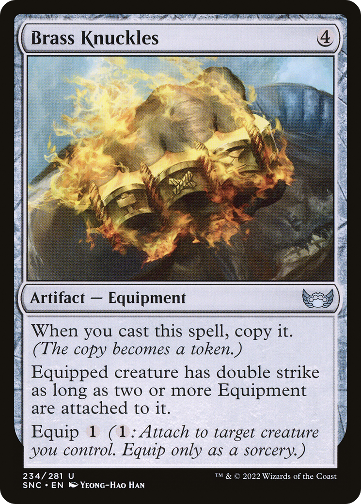 Brass Knuckles (SNC) 234 - WZRD TCG