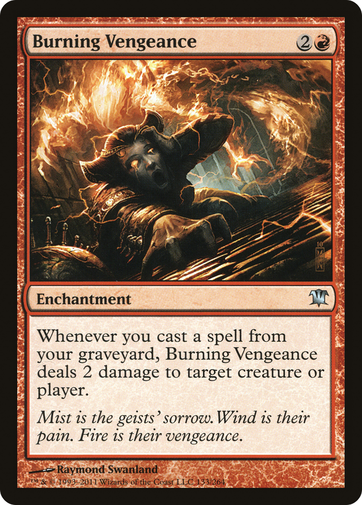 Burning Vengeance (ISD) 133 - WZRD TCG